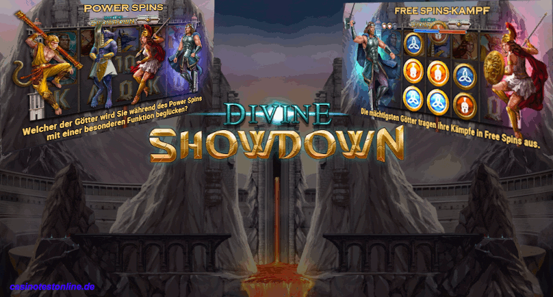 PlayNGo Casino Spielautomate Divine showdown